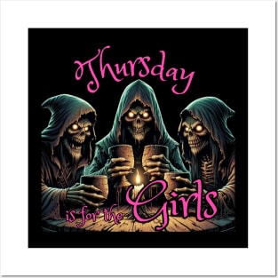 Thursday is for the *GIRLS* Posters and Art